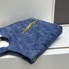 New Arrival YSL Shopping Bag is Amazing! Beautiful Blue Denim with Huge Capacity and Latest Trend