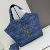New Arrival YSL Shopping Bag is Amazing! Beautiful Blue Denim with Huge Capacity and Latest Trend