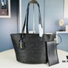 New YSL Straw Tote Shopping Bag