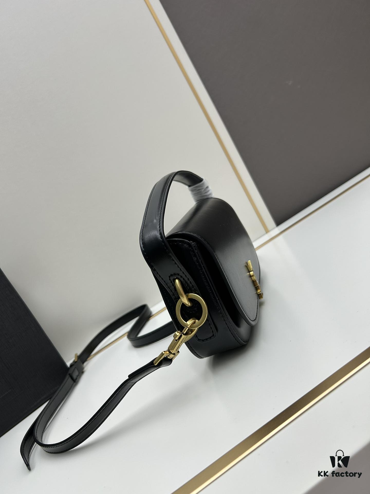 New Arrival with Box 💰 Cool & Chic! YSL 2024 Voltair Box Leather Crossbody Bag