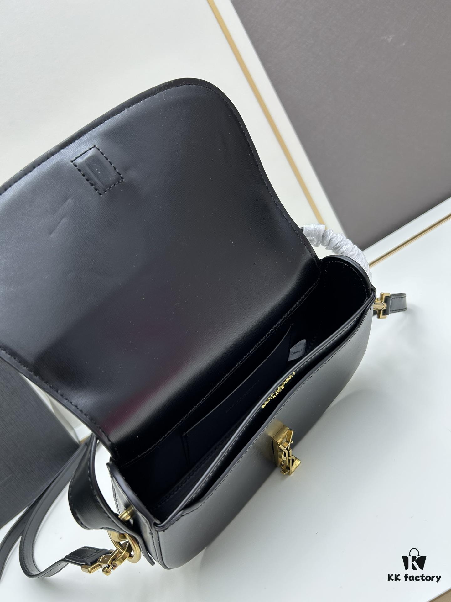 New Arrival with Box 💰 Cool & Chic! YSL 2024 Voltair Box Leather Crossbody Bag