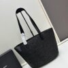 New YSL Straw Tote Shopping Bag