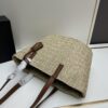 New YSL Straw Tote Shopping Bag