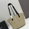 New YSL Straw Tote Shopping Bag