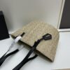 New YSL Straw Tote Shopping Bag