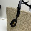 New YSL Straw Tote Shopping Bag