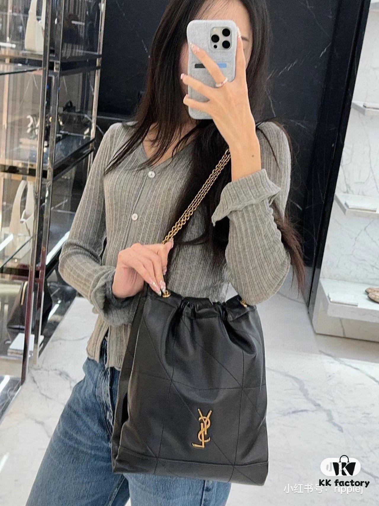 New Arrival with Box 💰 YSL Jamie Bag ||| Never Want to Call It a Trash Bag — It’s Simply Too Beautiful
