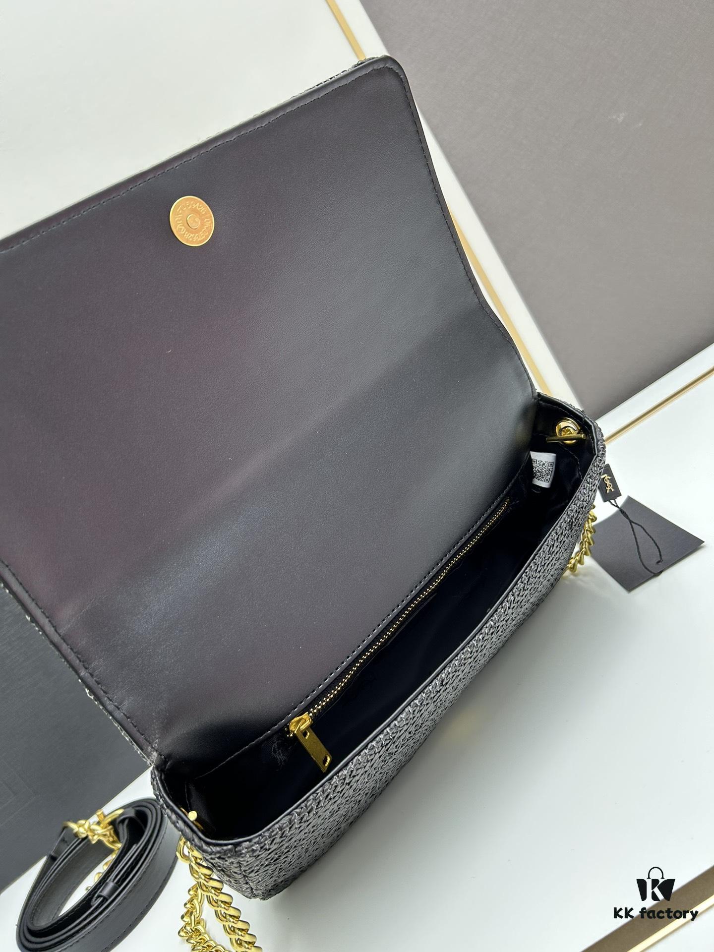 Bestseller YSL New Raffia Woven Tassel Bag! Summer Beach Happiness