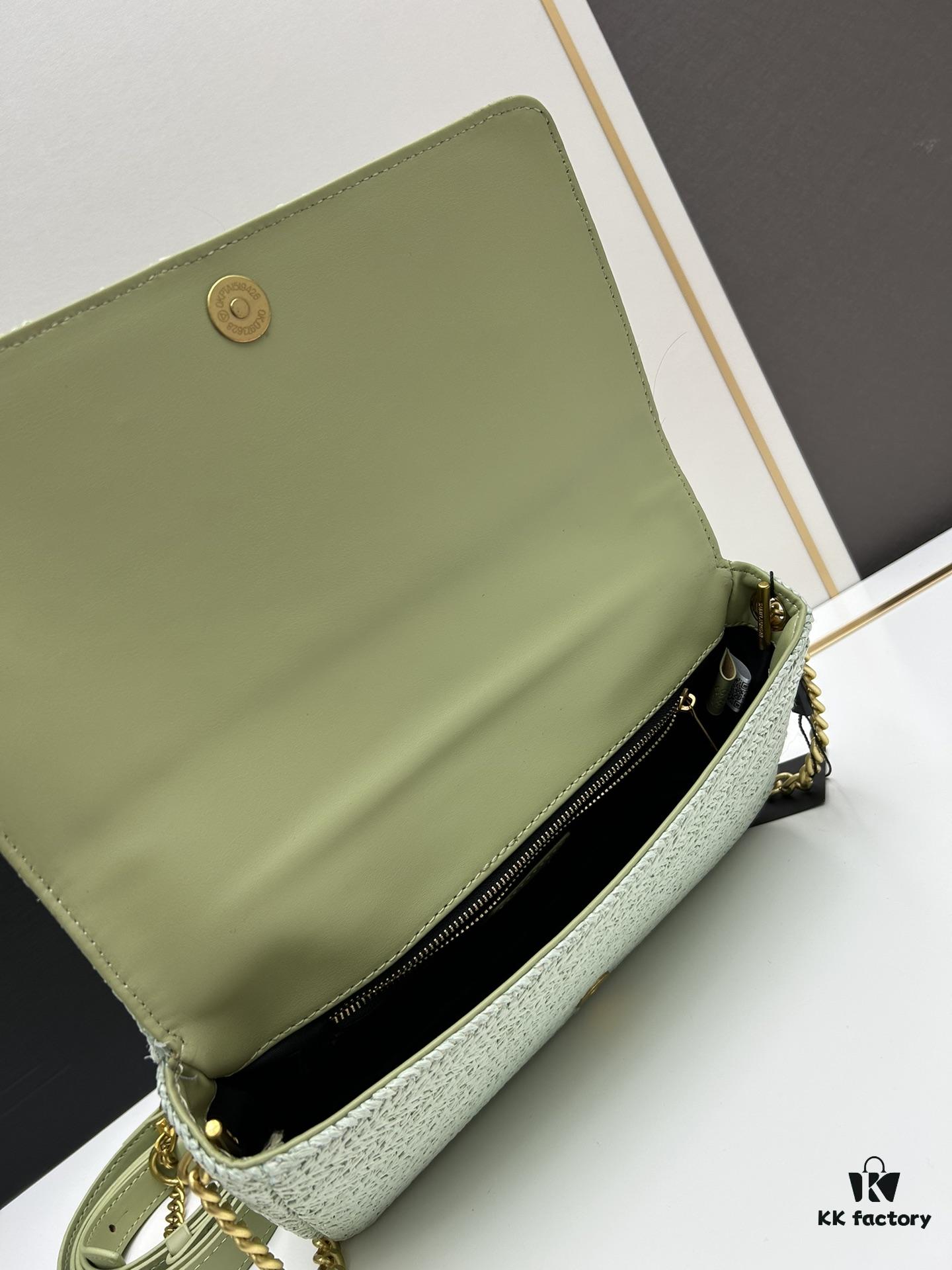 Bestseller YSL New Raffia Woven Tassel Bag! Summer Beach Happiness