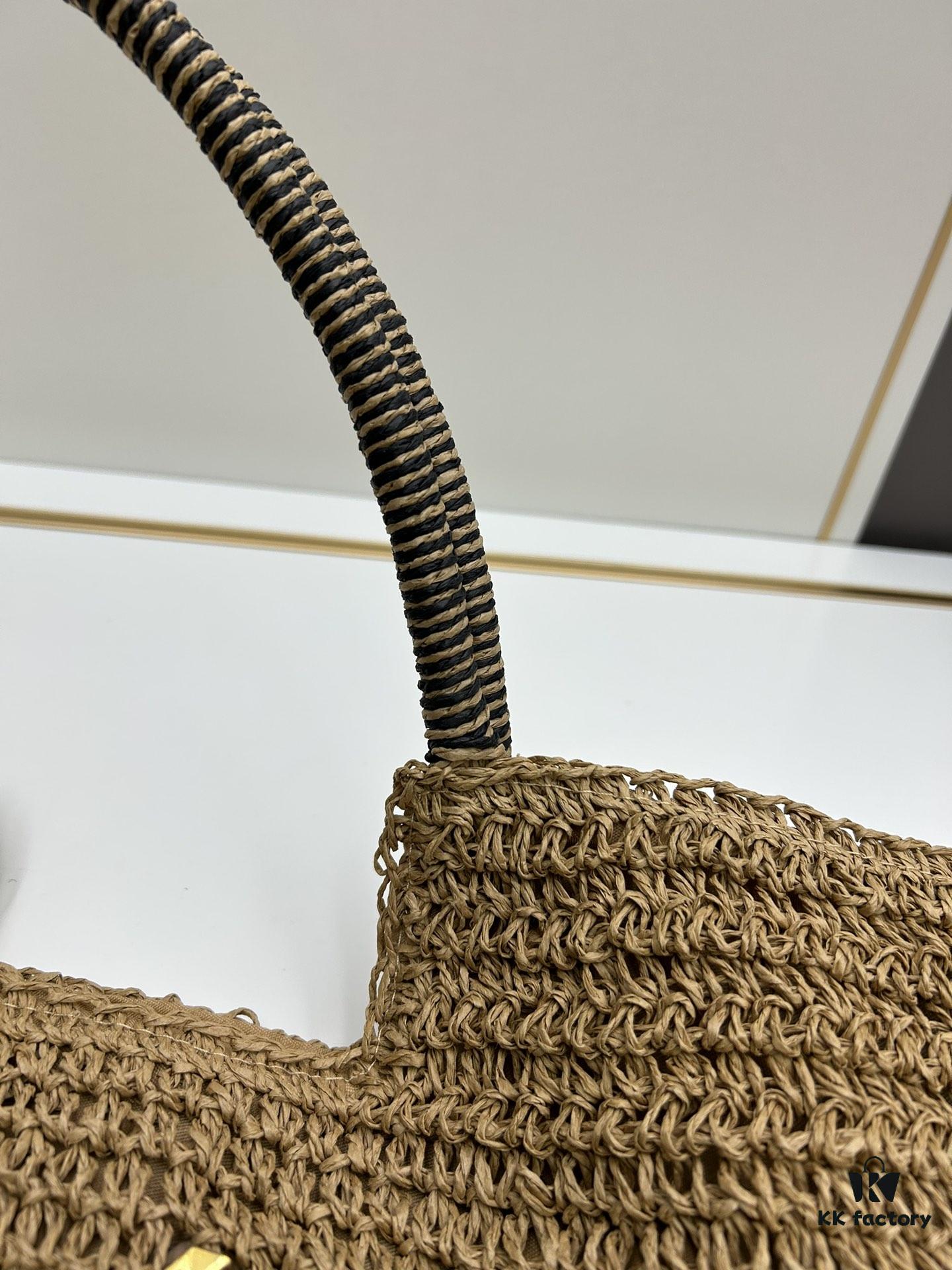 New YSL Openwork Woven Series – Rich Vacation Vibes