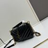 New Arrival YSL Mini College Sling Bag in Wax-Calf Leather