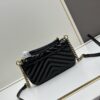 New Arrival YSL Mini College Sling Bag in Wax-Calf Leather