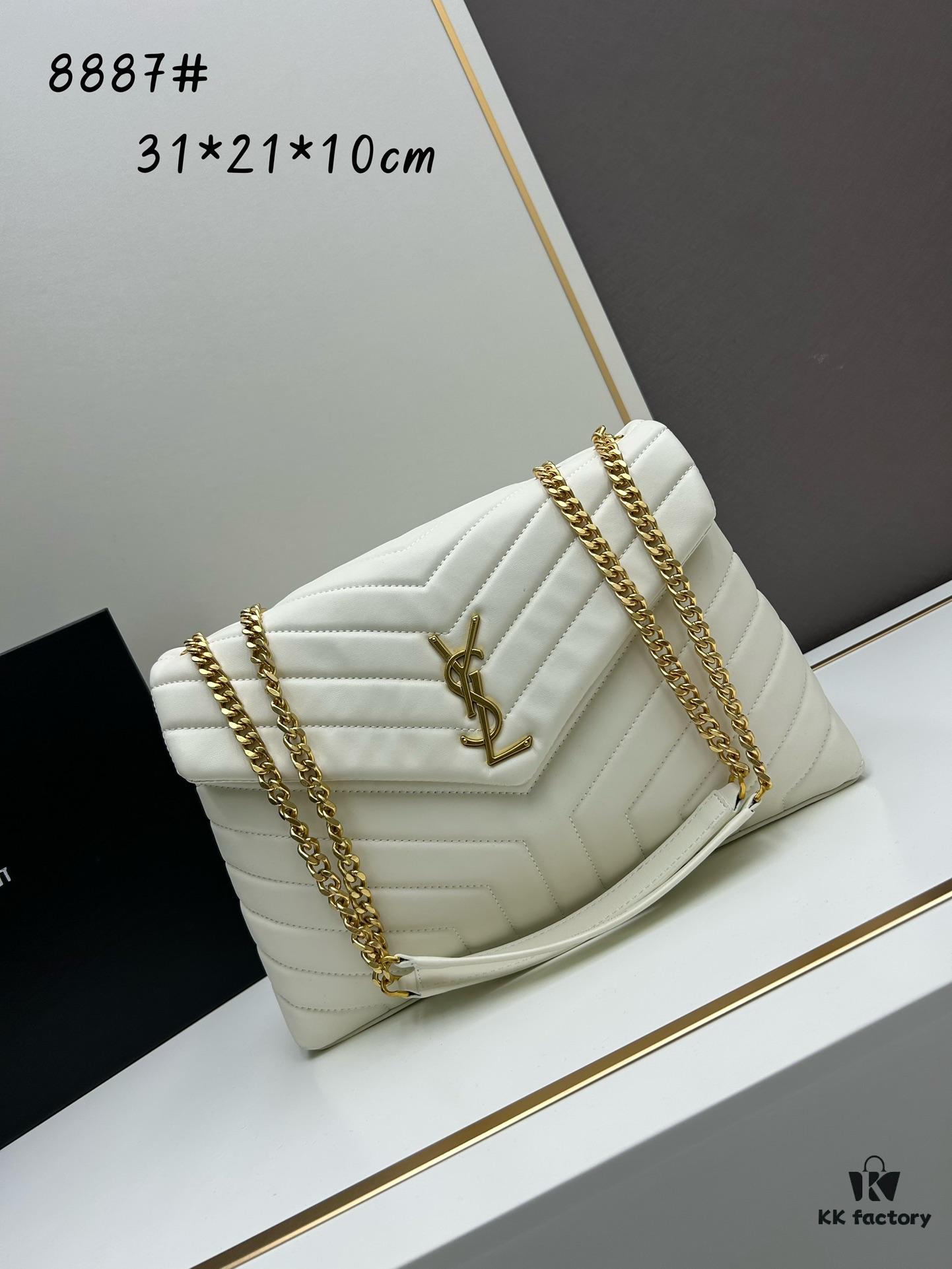 New Large Size YSL Classic Loulou, Stunning Look