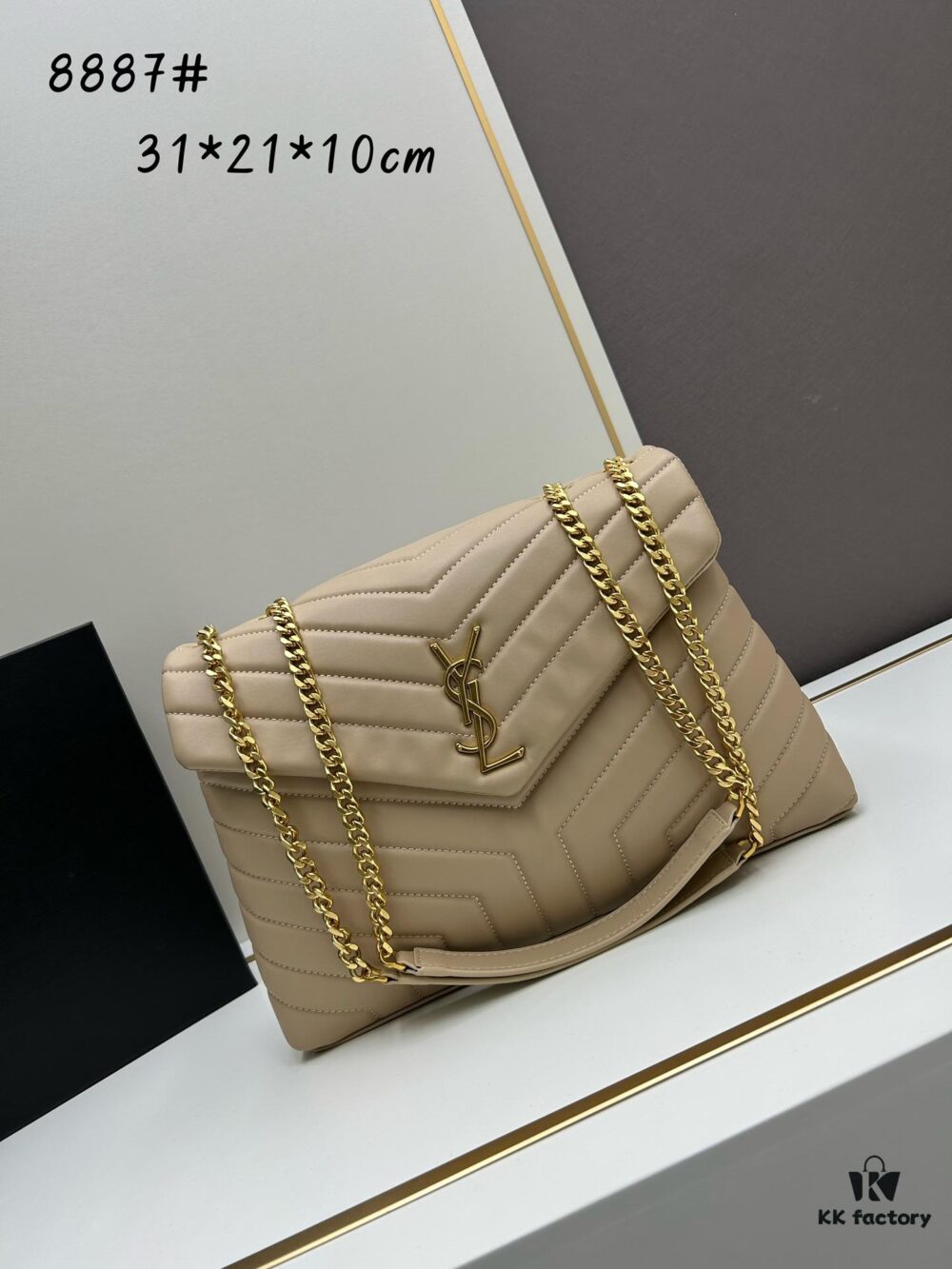 New Large Size YSL Classic Loulou, Stunning Look