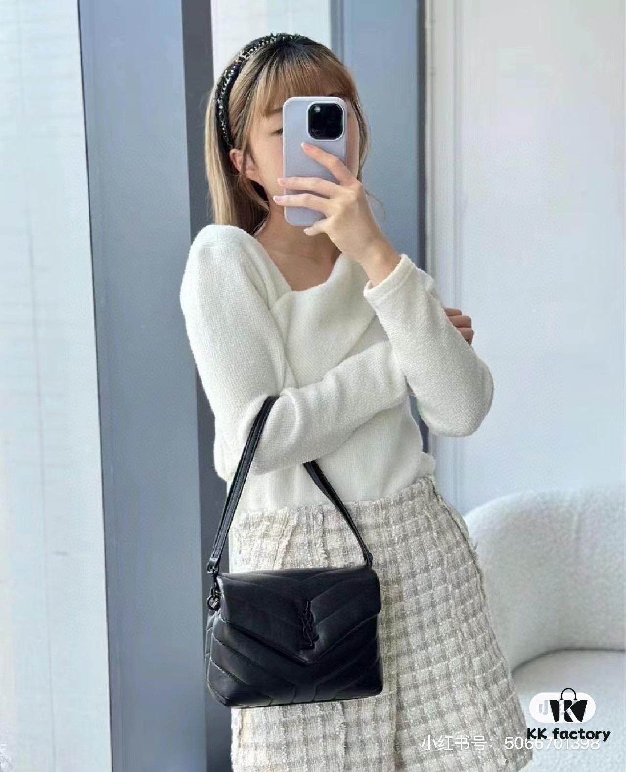 New Arrival Small YSL Classic Loulou, Stunning Look