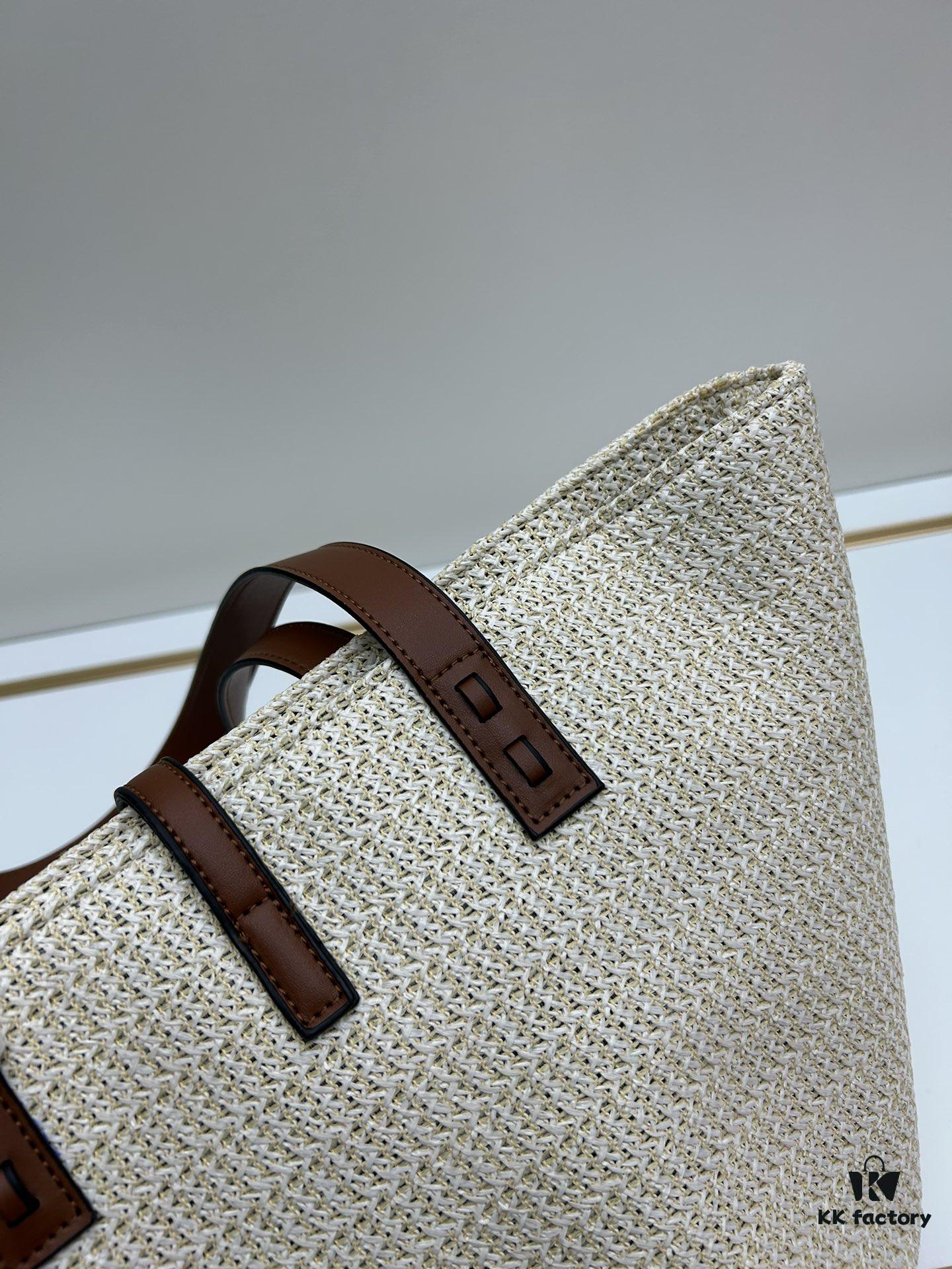 New Arrival YSL Straw Tote Shopping Bag