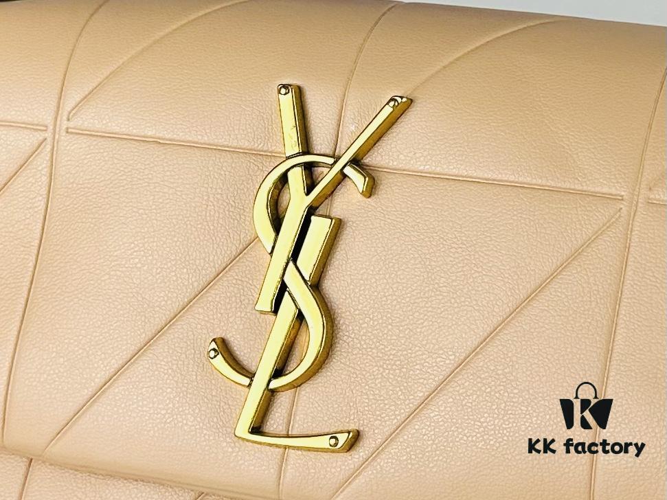 New Arrival YSL Saint Laurent JAMIE Medium 25cm Suede and Lambskin Crossbody Bag