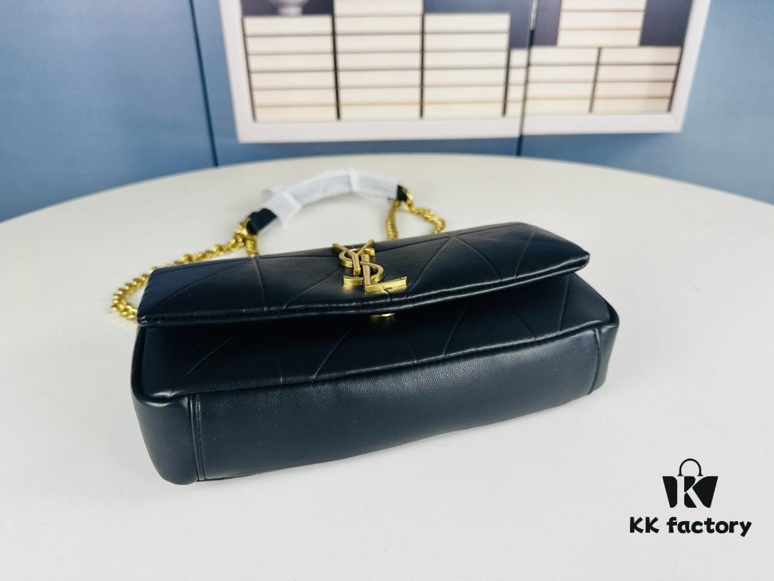 New Arrival YSL Saint Laurent JAMIE Medium 25cm Suede and Leather Crossbody Bag