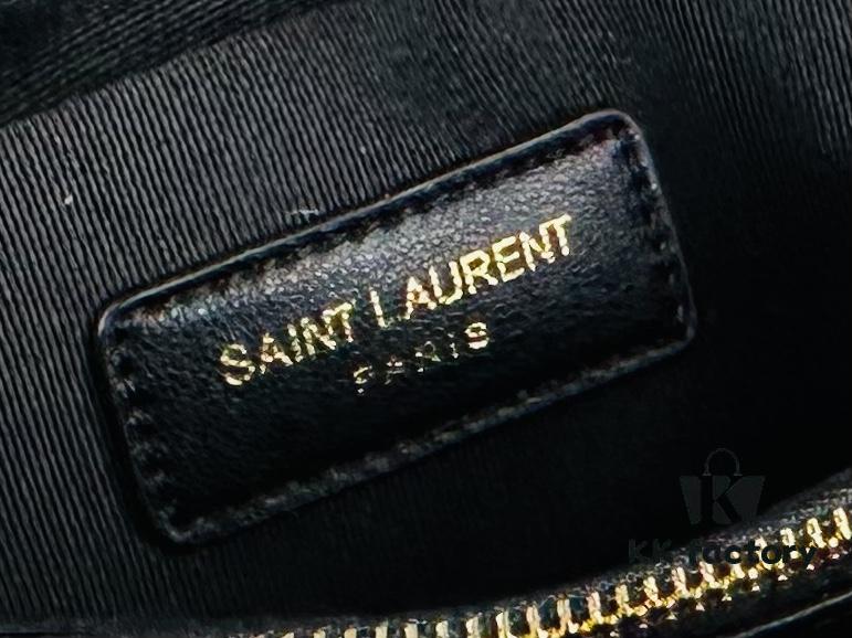 New Arrival YSL Saint Laurent JAMIE Medium 25cm Suede and Leather Crossbody Bag
