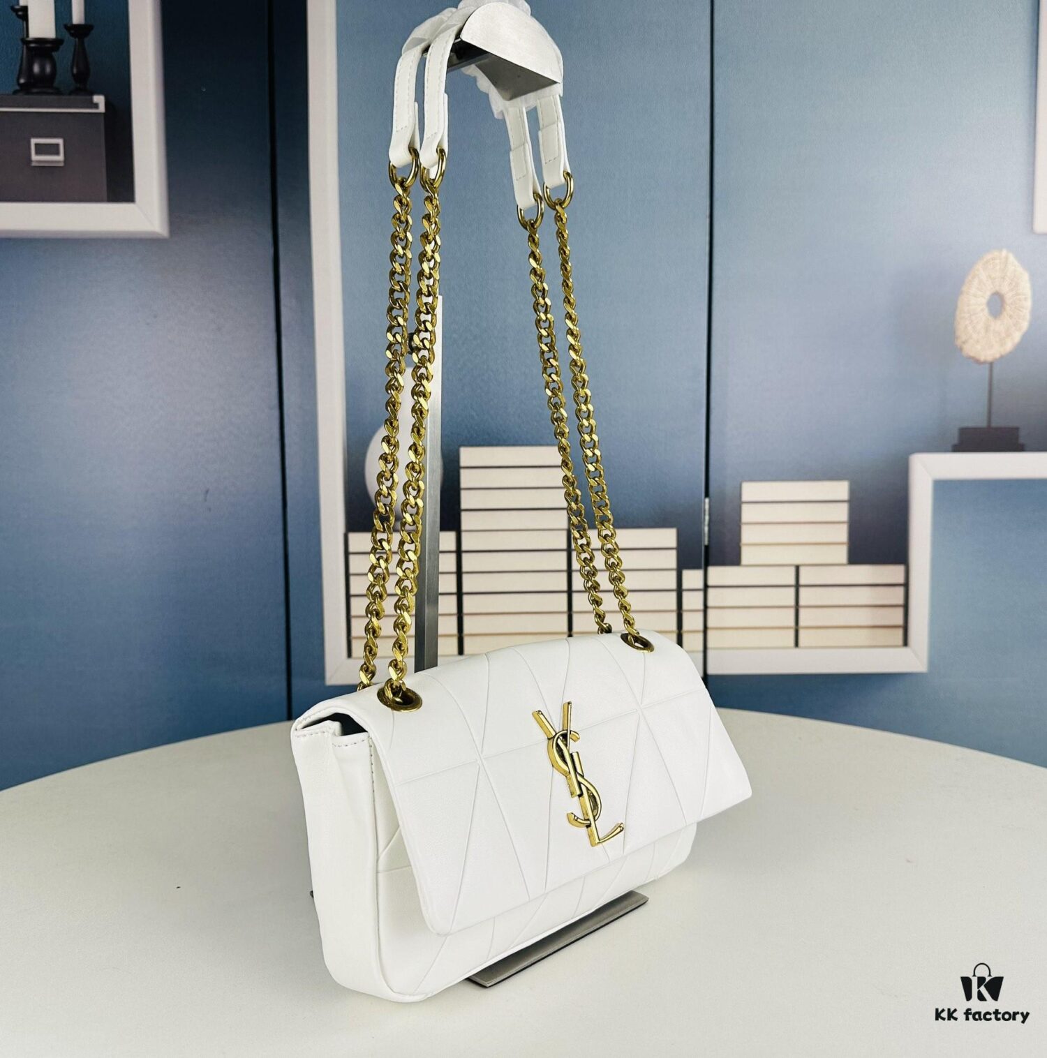 New Arrival YSL Saint Laurent JAMIE Medium 25cm Suede and Leather Hybrid Tote