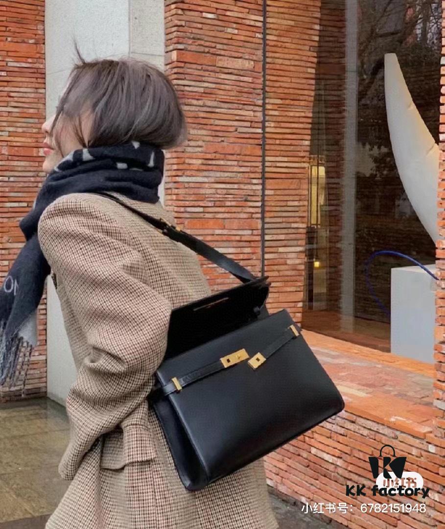New Arrival with Box 270 Batch 💰 Saint Laurent YSL Manhattan Medium Bag ||| The Ultimate Commuter Icon, Radiating Confidence