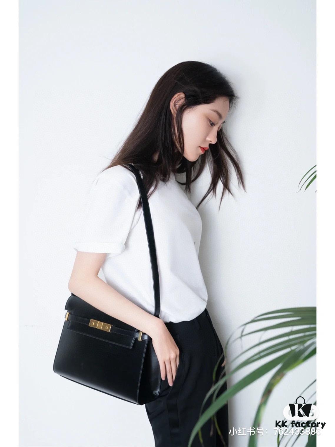 New Arrival with Box 270 Batch 💰 Saint Laurent YSL Manhattan Medium Bag ||| The Ultimate Commuter Icon, Radiating Confidence