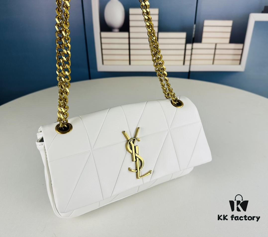 New Arrival YSL Saint Laurent JAMIE Medium 25cm Suede and Leather Hybrid Tote