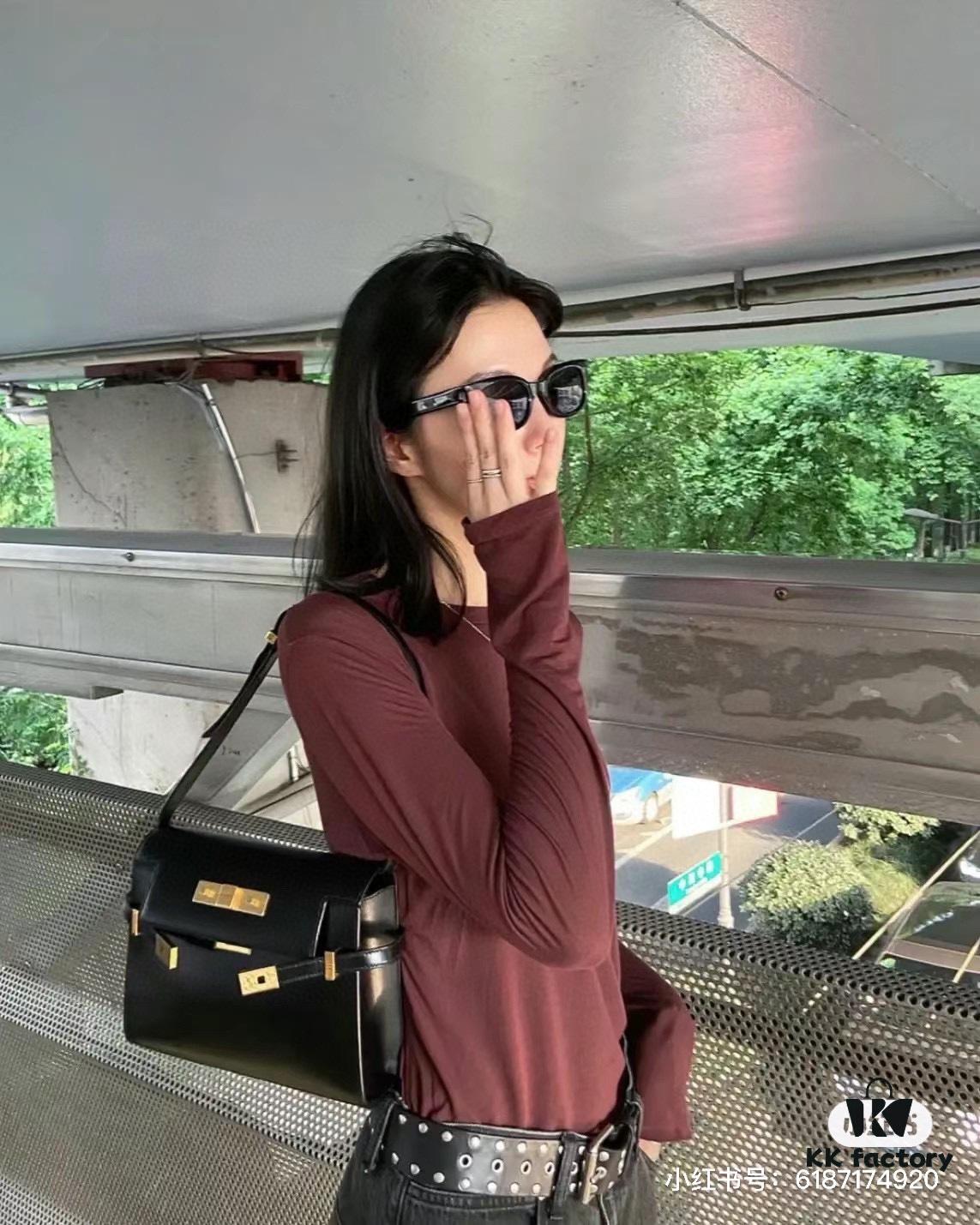 New Arrival with Box 270 Batch 💰 Saint Laurent YSL Manhattan Medium Bag ||| The Ultimate Commuter Icon, Radiating Confidence