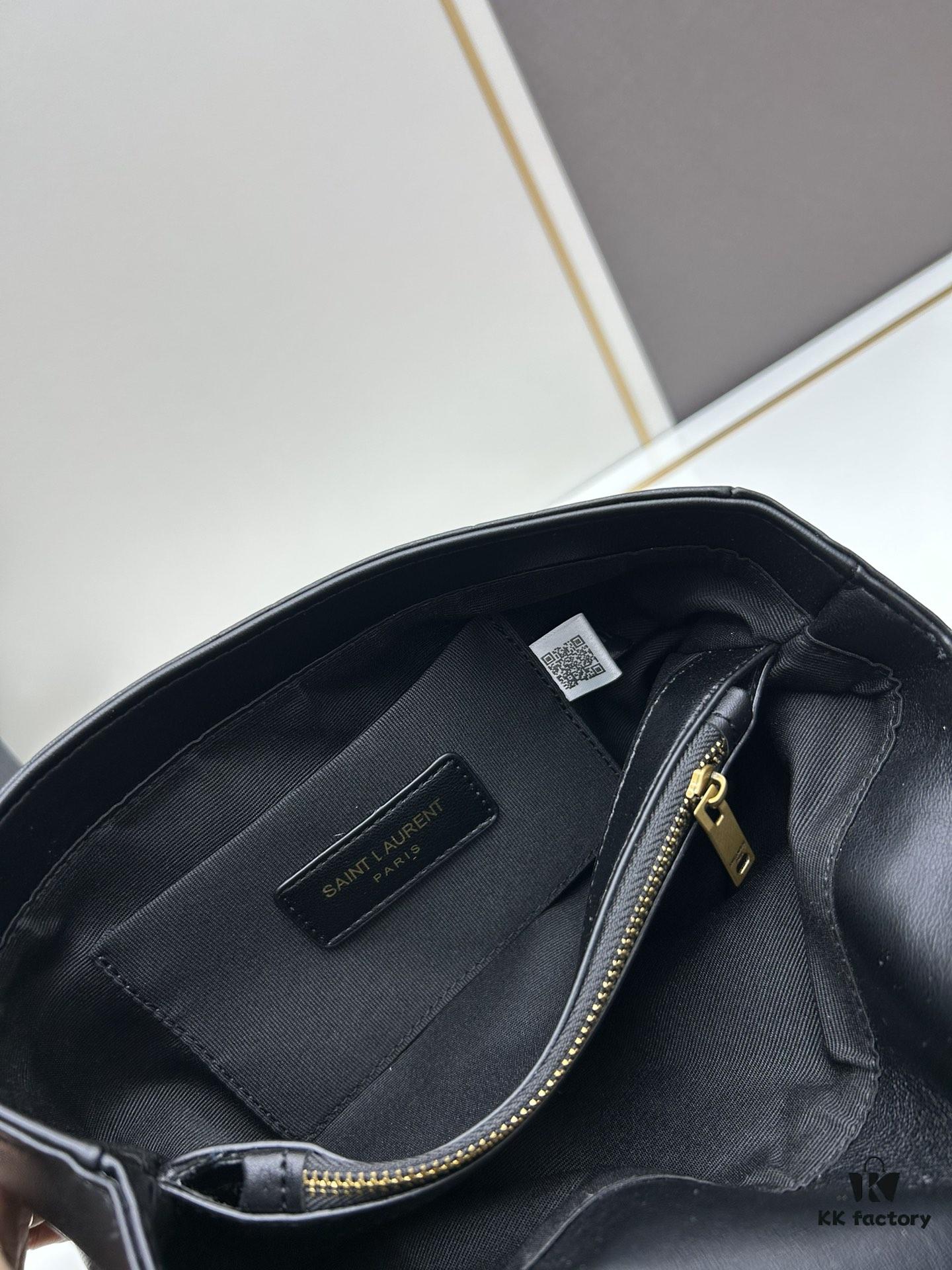New Arrival YSL Saint Laurent JAMIE Medium 25cm Suede and Lambskin Crossbody Bag