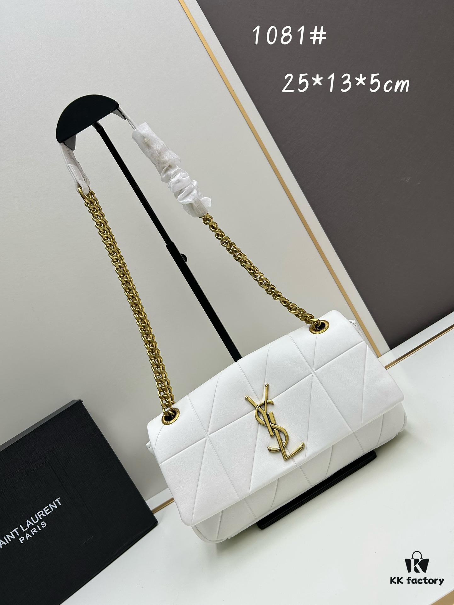 New Arrival 💰||| Poster Style YSL Saint Laurent JAMIE Medium 25cm Patchwork Bag