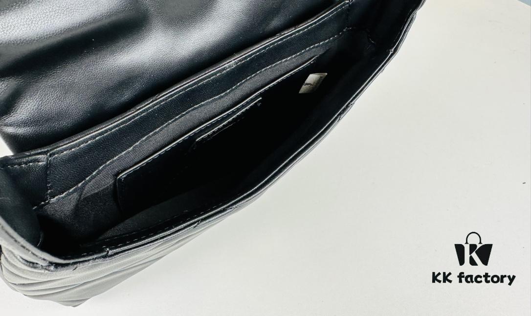 New Arrival with Box 💰 See How Beautiful the YSL Trapezoid Shoulder Bag Looks from Rosé's Back View!