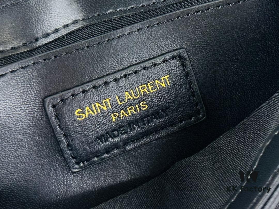 New Arrival with Box 💰 See How Beautiful the YSL Trapezoid Shoulder Bag Looks from Rosé's Back View!