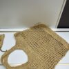 New Large YSL Icare Raffia Bag with Mini Compartment