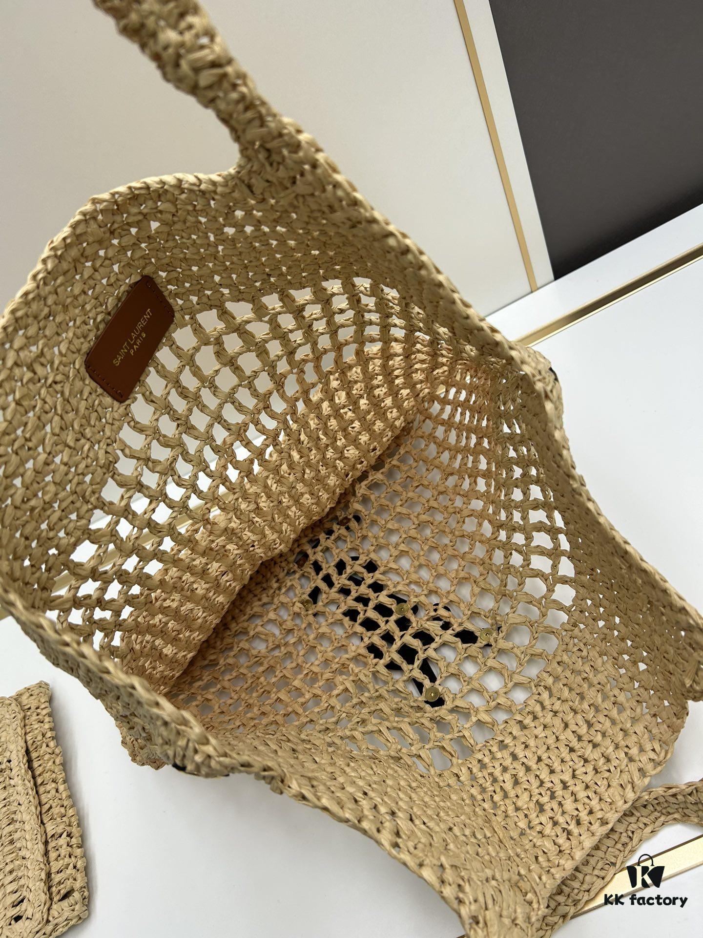 New Arrival Small YSL Icare Raffia Bag ||| Symbolizing Beautiful Love, Resilience and Devotion