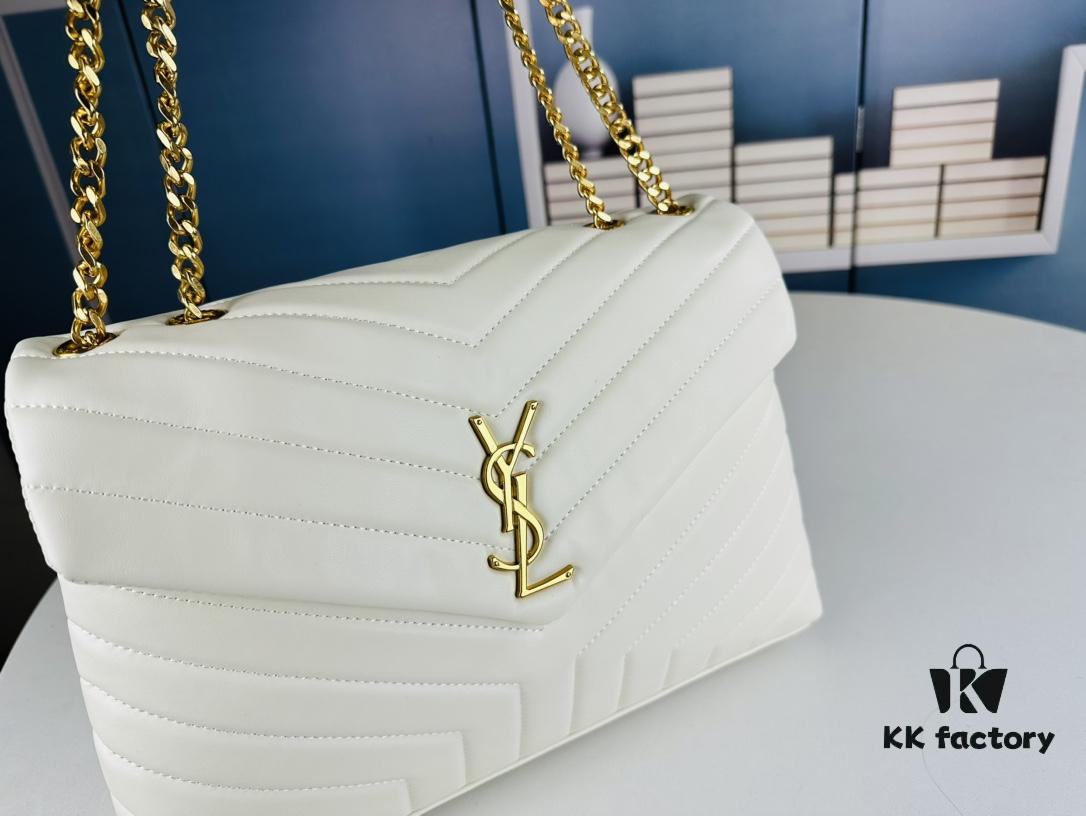 New Large Size YSL Classic Loulou, Stunning Look