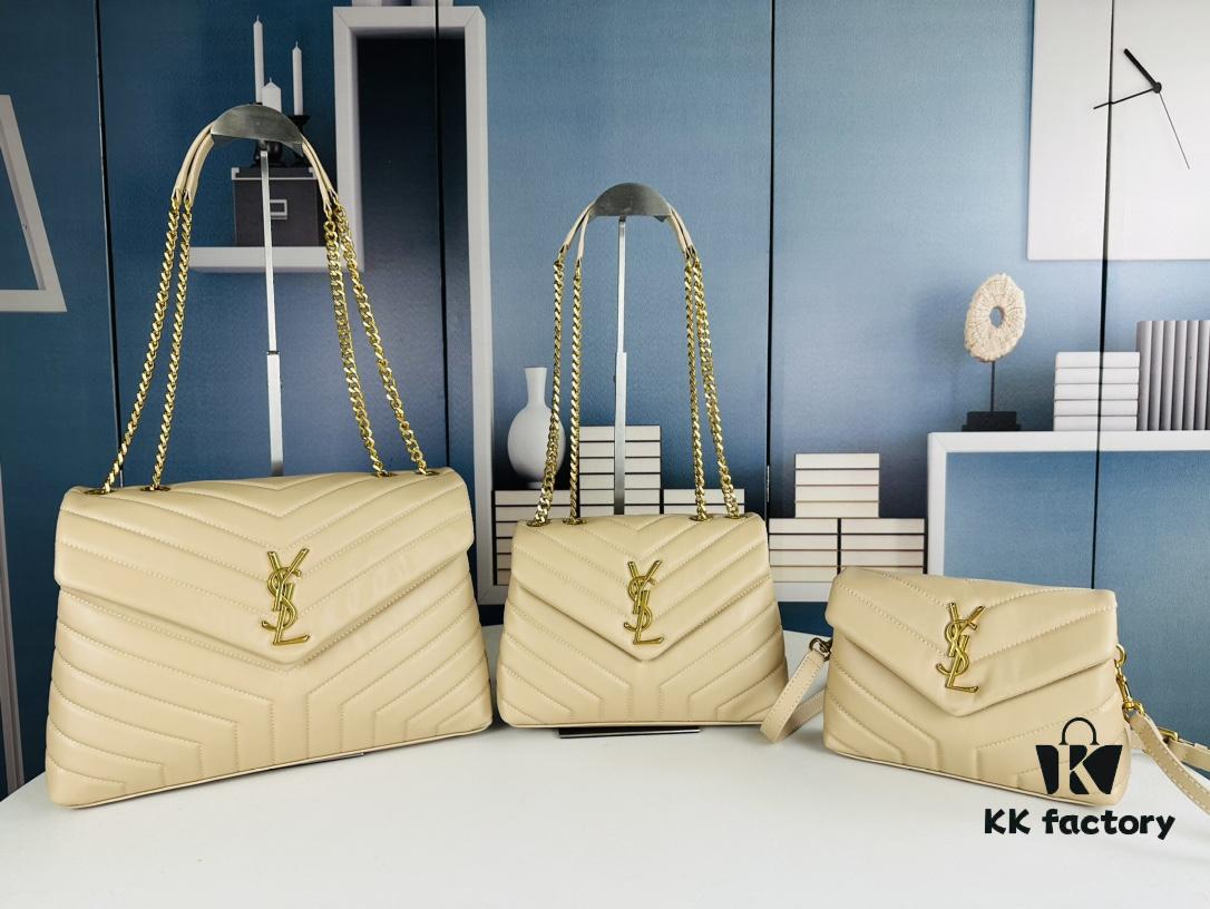 New Large Size YSL Classic Loulou, Stunning Look