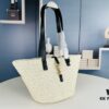 New Arrival YSL Straw Tote Shopping Bag