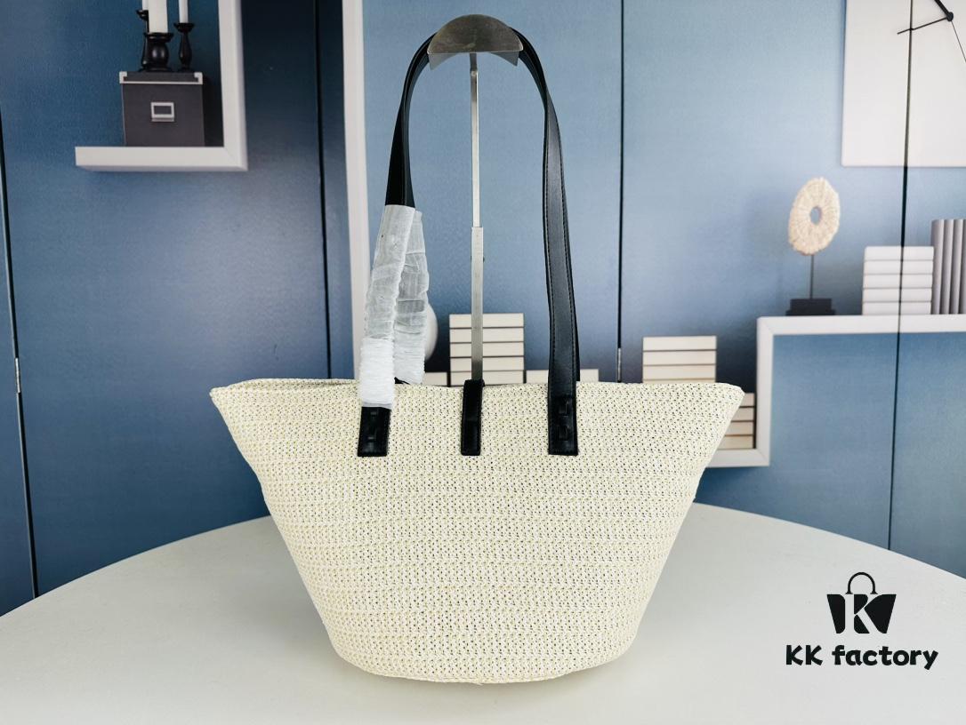 New Arrival YSL Straw Tote Shopping Bag