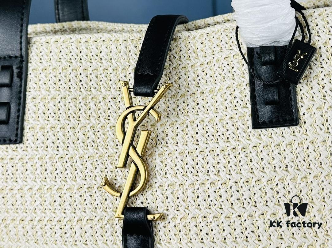 New Arrival YSL Straw Tote Shopping Bag