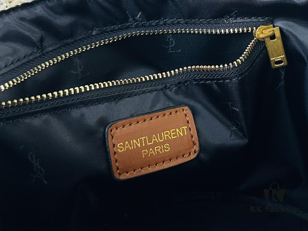 New Arrival YSL Straw Tote Shopping Bag