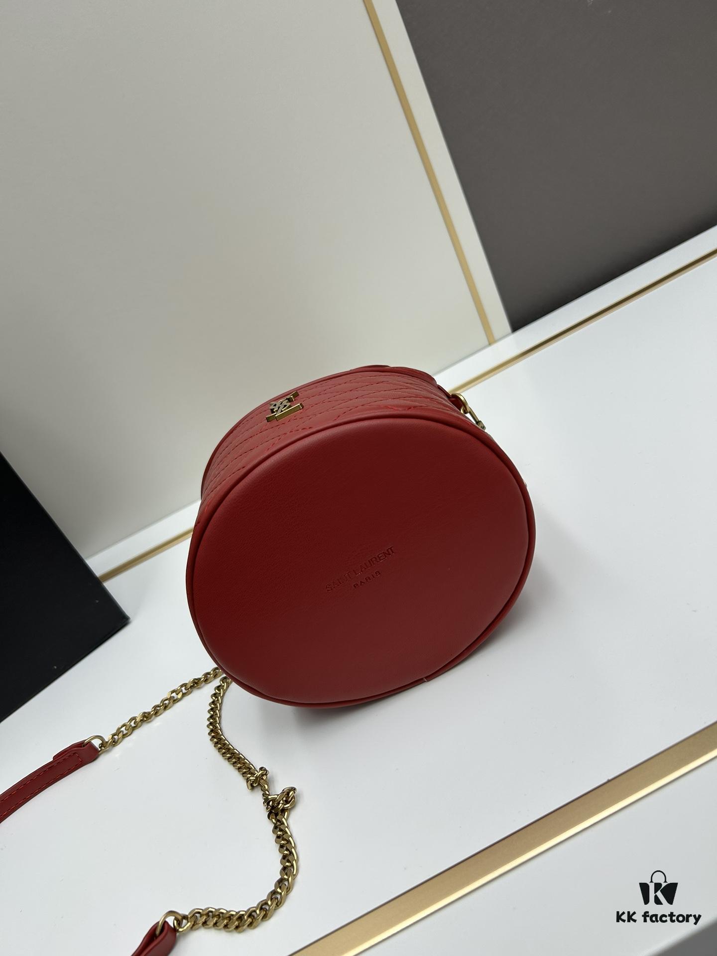 New YSL GABY Mini Bucket Bag in Lambskin with Box - Adorable Design, Loved by All