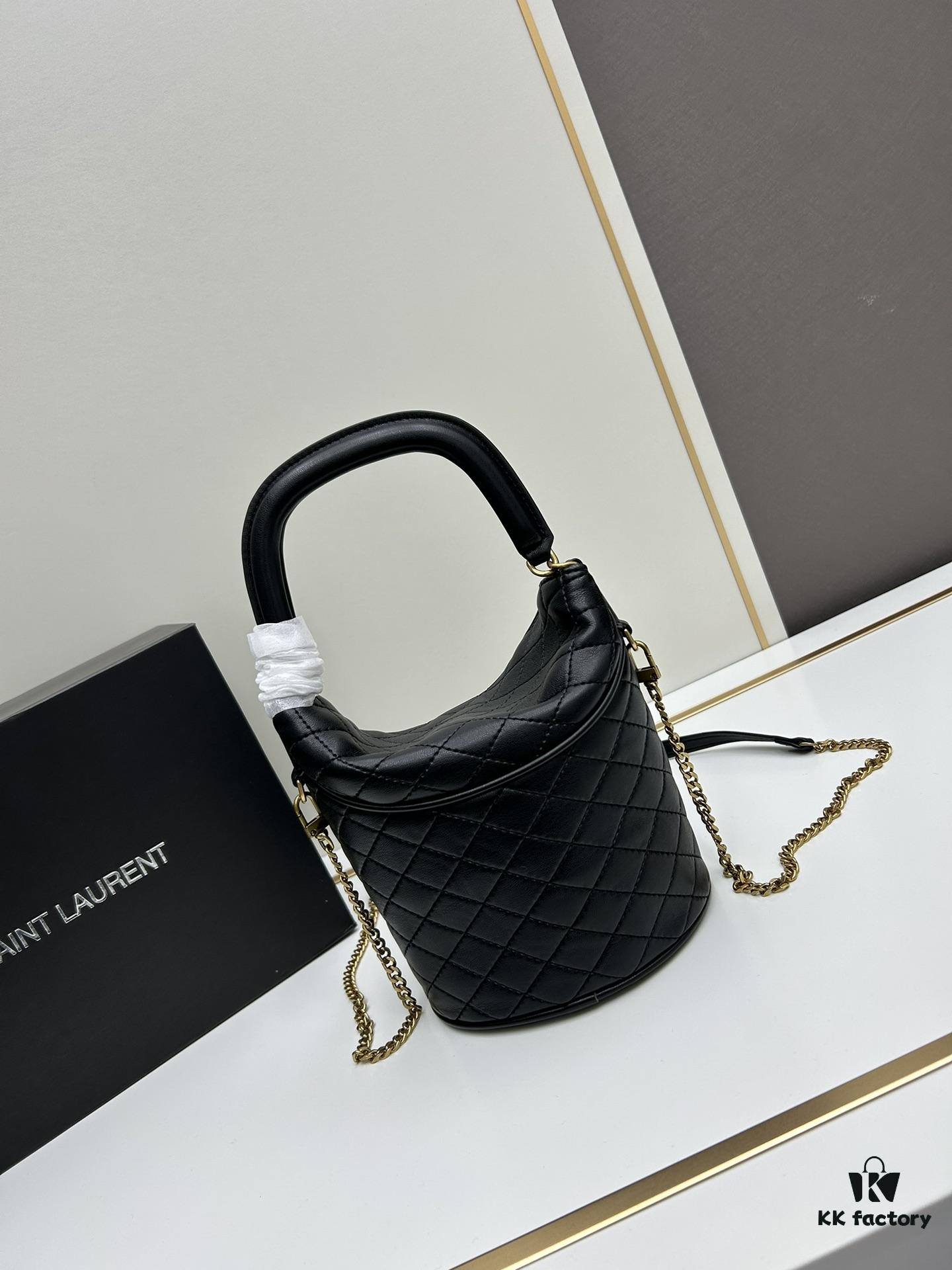 New Arrival with Box 💰 YSL GABY Bucket Bag, Absolutely In Love 🥰 Details Speak for Themselves ||| Yves Saint Laurent GABY Collection