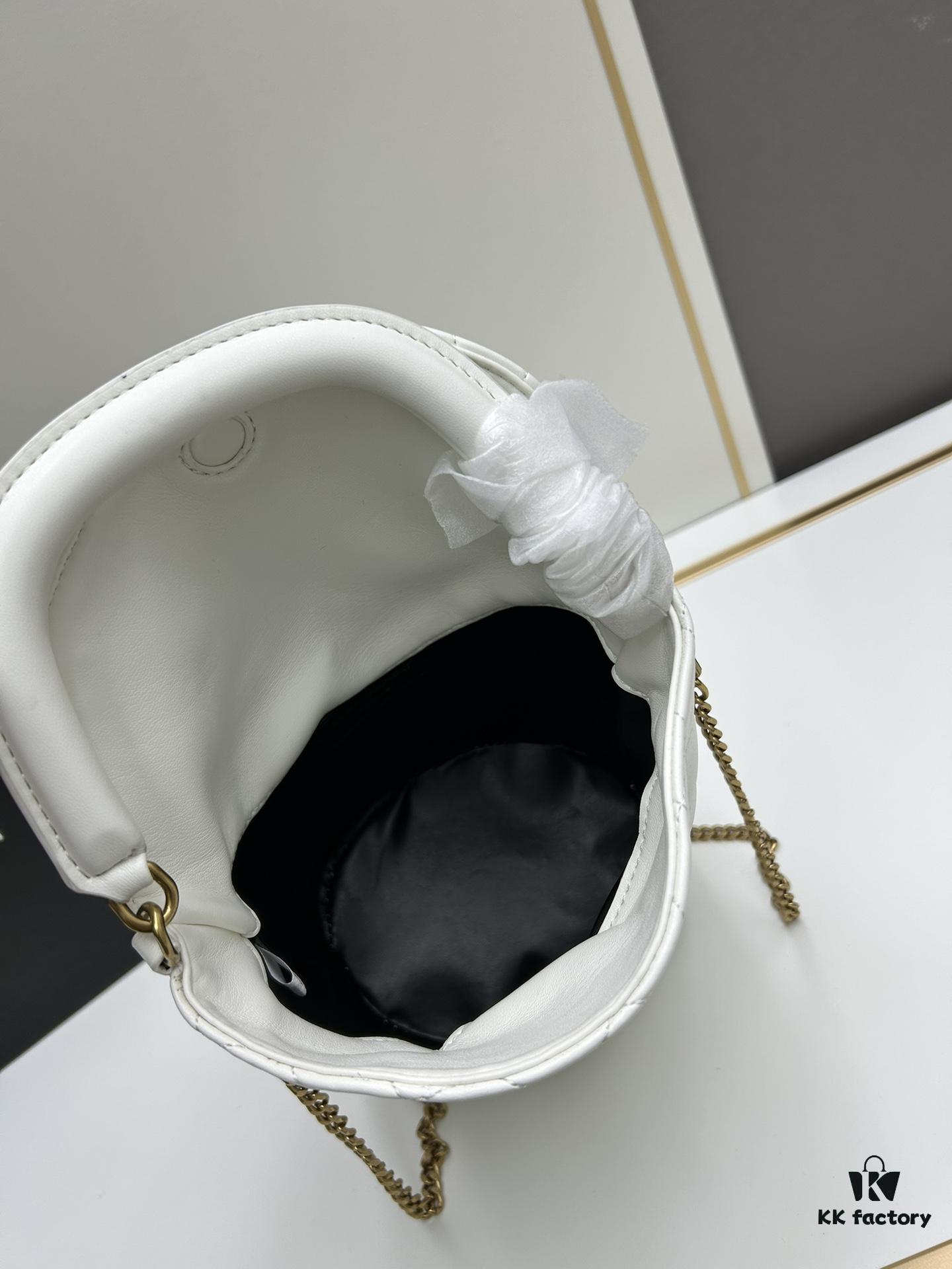New Arrival with Box 💰 YSL GABY Mini Bucket Bag in Lambskin - Adorable Design Loved by All 🥰 Check Details, Baby!
