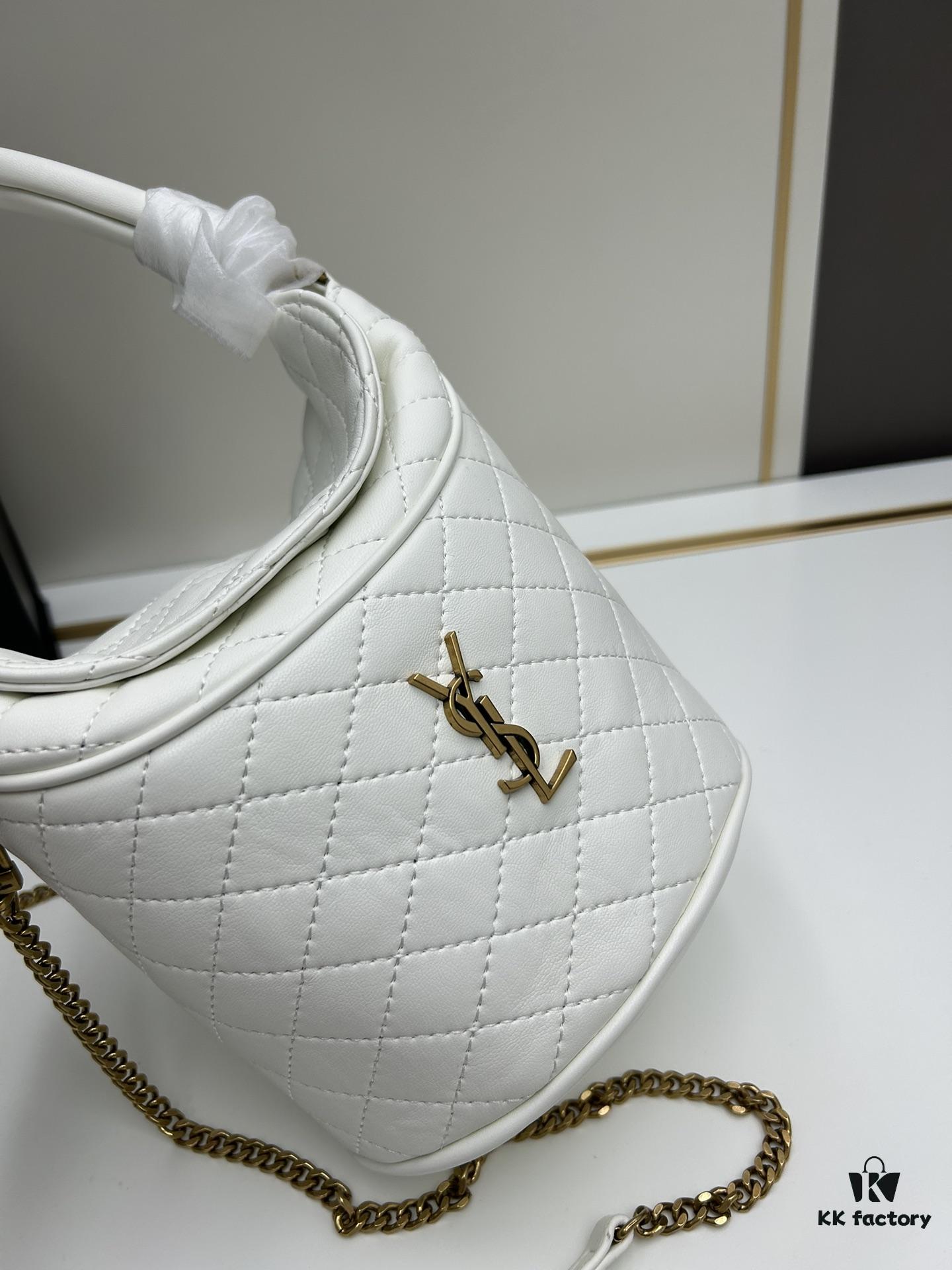 New Arrival with Box 💰 YSL GABY Mini Bucket Bag in Lambskin - Adorable Design Loved by All 🥰 Check Details, Baby!