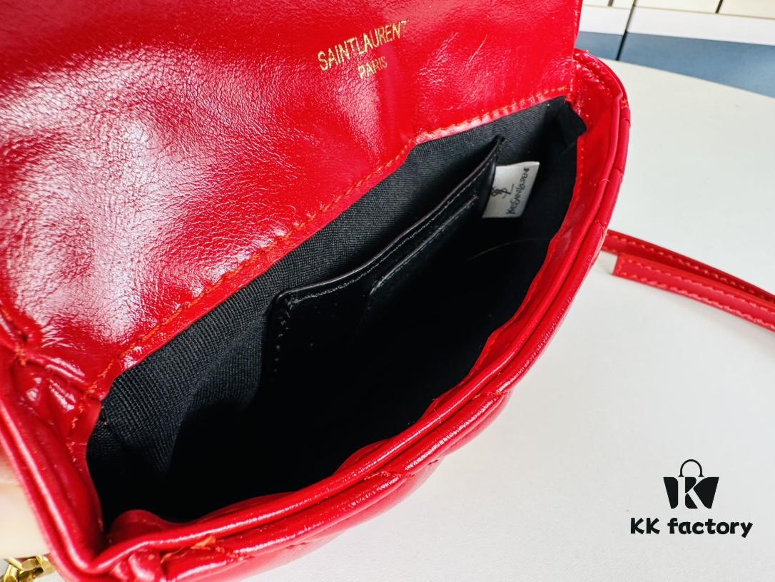 New Arrival YSL Mini College Messenger Bag in Waxed Calfskin - Style No. 6126