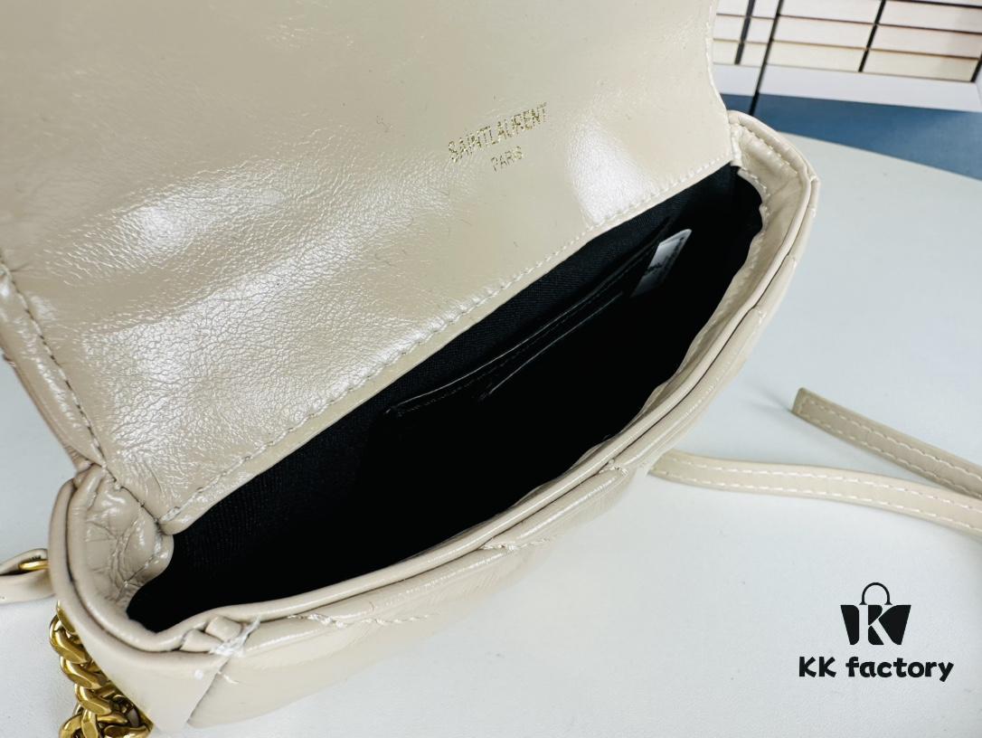 New Arrival YSL Mini College Crossbody Bag in Waxed Calfskin - Style No. 6126