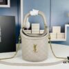 New Arrival with Box 💰 YSL GABY Mini Leather Bucket Bag – Adorable & Chic 🥰 Details Matter for True Connoisseurs ||| Yves Saint Laurent GABY Collection