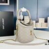 New Arrival with Box 💰 YSL GABY Mini Leather Bucket Bag – Adorable & Chic 🥰 Details Matter for True Connoisseurs ||| Yves Saint Laurent GABY Collection