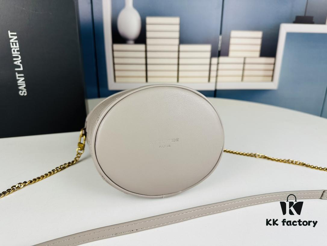 New Arrival with Box 💰 YSL GABY Mini Leather Bucket Bag – Adorable & Chic 🥰 Details Matter for True Connoisseurs ||| Yves Saint Laurent GABY Collection