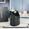 New Arrival with Box 💰 YSL GABY Mini Bucket Bag in Lambskin – Adorable Design, Loved by All 🥰 Details Matter!